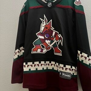 Fanatics Black and Maroon Breakaway NHL Jersey